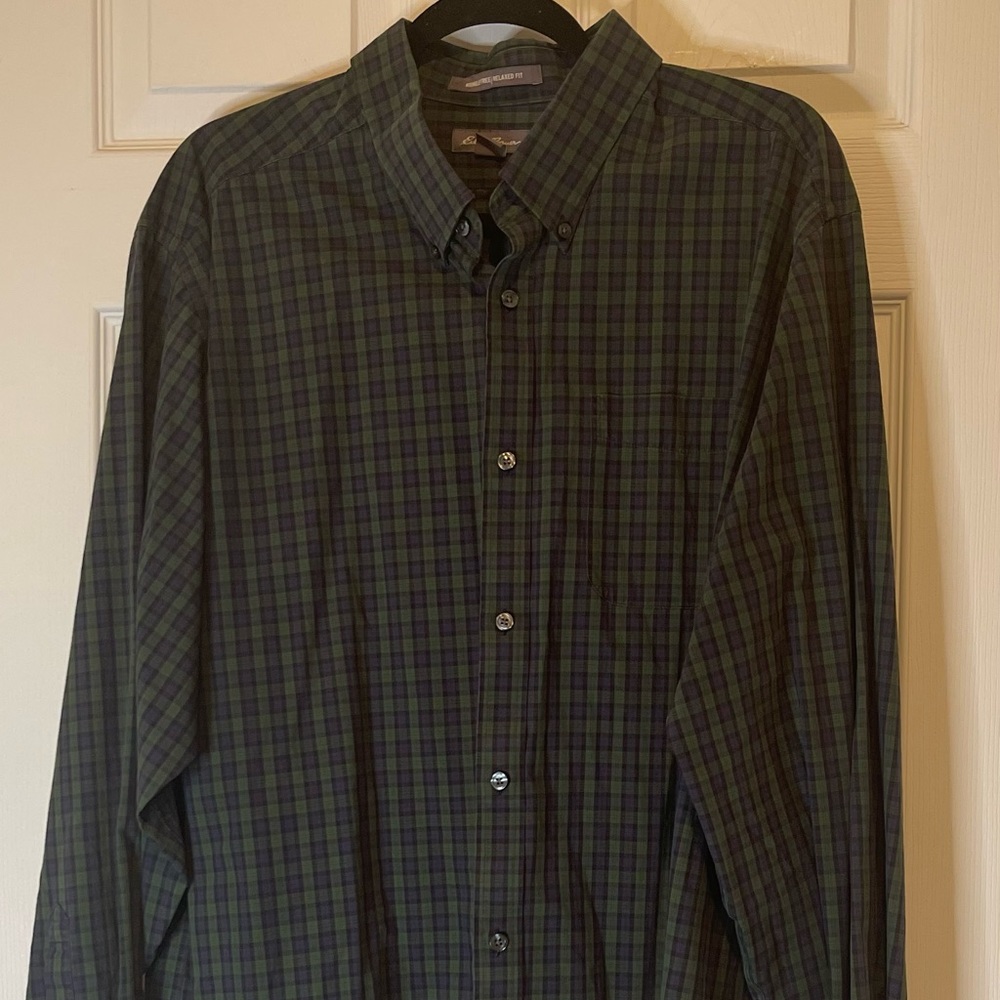 Eddie Bauer button up mens shirt